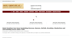 Desktop Screenshot of nudefurnitureny.com