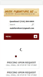 Mobile Screenshot of nudefurnitureny.com